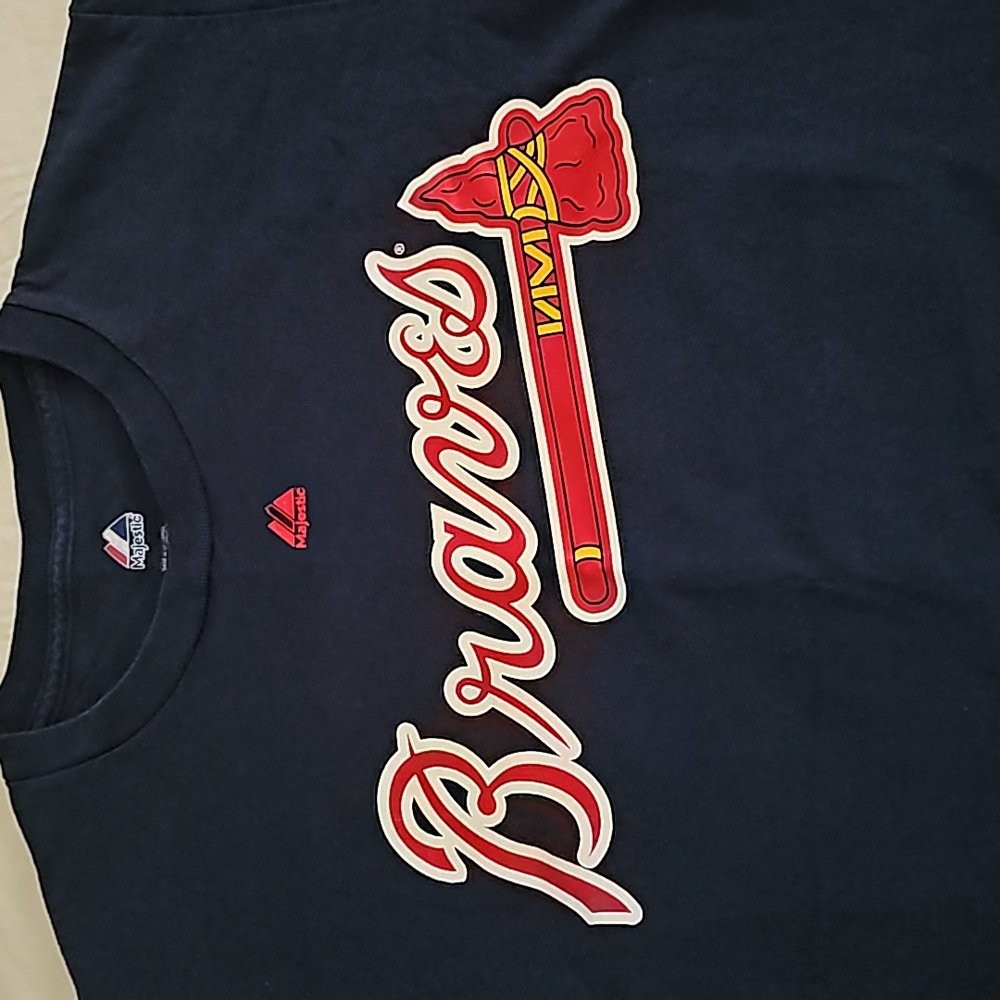 Atlanta Braves Majestic Heyward t-shirt Adult Small